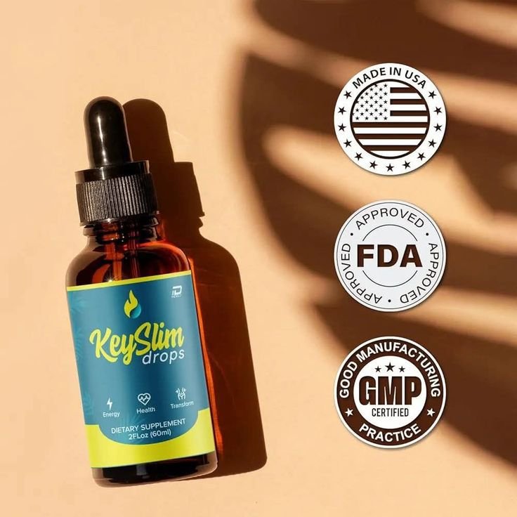 KeySlim Drops bottle close-up